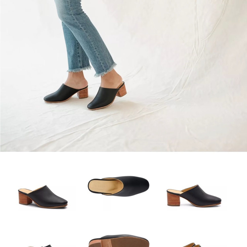 Elegant Black Women's Mules